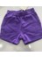 Kız Çocuk Penye Şort - Mor - 5 Yaş - 21286-MOR-5 Yaş 1