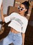 Baskılı Crop Tshirt Daxis Sportwear Company 4