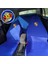Porsche Cayman 981C Oto Koltuk Servis Kılıfı Mavi Likralı Esnek Tüm Araç Modellerine Uygun Universal 1