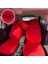 Kia Rio 2 Oto Koltuk Servis Kılıfı Kırmızı Likralı Esnek Tüm Araç Modellerine Uygun Universal 1