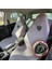 Peugeot 407 Oto Koltuk Servis Kılıfı Gri Likralı Esnek Tüm Araç Modellerine Uygun Universal 1