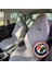 Alfa Romeo 4c Oto Koltuk Servis Kılıfı Gri Likralı Esnek Tüm Araç Modellerine Uygun Universal 1