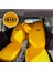 Kia Rio Oto Koltuk Servis Kılıfı Sarı Likralı Esnek Tüm Araç Modellerine Uygun Universal 1