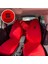 Seat Ibiza 3 Oto Koltuk Servis Kılıfı Kırmızı Likralı Esnek Tüm Araç Modellerine Uygun Universal 1