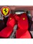 Ferrari F430 Oto Koltuk Servis Kılıfı Kırmızı Likralı Esnek Tüm Araç Modellerine Uygun Universal 1