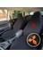 Mitsubishi Lancer Oto Koltuk Servis Kılıfı Siyah Likralı Esnek Tüm Araç Modellerine Uygun Universal 1