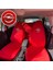 Opel Astra H Oto Koltuk Servis Kılıfı Krmızı Likralı Esnek Tüm Araç Modellerine Uygun Universal 1