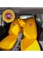 Fiat Stilo Oto Koltuk Servis Kılıfı Sarı Likralı Esnek Tüm Araç Modellerine Uygun Universal 1