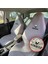 Renault Clio 2 Oto Koltuk Servis Kılıfı Gri Likralı Esnek Tüm Araç Modellerine Uygun Universal 1