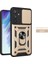 Samsung Galaxy A54 Kılıf Lens Sürgülü Yüzüklü Tank Silikon Pars 1