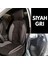 fiat Bravo Lüx Oto Koltuk Minderi Ön Arka 5'li Set Elegance Serisi Siyah Gri 1