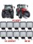 12V-24V Kare Çalışma Lambası 16 LED Off Road Lamba Uyumlu 1