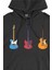 Rock Gitar Tasarımlı Kapşonlu Sweatshirt Hoodie 2