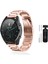 Huawei Watch Gt 2 Pro 46MM Uyumlu Kordon Paslanmaz Çelik Metal Kordon Ayarlama Aparatlı 1