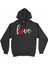 Love Aşk Kalpli Kapşonlu Sweatshirt Hoodie 1