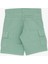 GİRLS & BOYS Erkek Çocuk Şort Kargo Cepli Bağcıklı 2-6 Yaş, Mint Yeşili 2