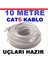 10 Metre Internet Kablosu Kalın Bakır Cat6 Network Kablo 1