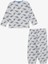 Girls & Boys Erkek Bebek Pijama Takımı Uçak Desenli 9 Ay-3 Yaş, Gri 2