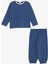 Kız Bebek Pijama Takımı Puantiye Desenli 9 Ay-3 Yaş, Lacivert 1
