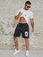 Baskılı Kısa Şort-Daxis Sportwear Company 3