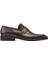 Kahverengi Klasik Loafer Kösele Erkek Ayakkabı -22001- 1
