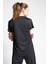 Siyah Kadın Kısa Kollu T-Shirt 23B-2045 3