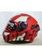 Kask mt Targo Pro Biger C5 Mat Red Şefaf Vizörlü 1