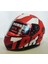 Kask mt Targo Pro Biger C5 Mat Red Şefaf Vizörlü 2