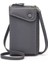 Yeni Fermuarlı Telefon Çantası Omuz Crossbody Kart Çantası Bozuk Para Çantası Moda Bayanlar Büyük Kapasiteli Bozuk Para Cüzdanı (Yurt Dışından) 1