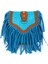 Boho Çanta Püskül Messenger Çanta Çantası Retro Hippi Tasarımcı Kadın Çingene Püskül Boho Omuz Çantası (Yurt Dışından) 1