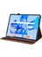 Huawei Matepad Pro 11 2022 Kahverengi Için Çiçek Pu Kılıfı (Yurt Dışından) 4