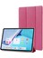 Huawei Matepad Pro 11 2022 Gül Kırmızı Için Ipek Doku Pu Pu Tablet Kılıf (Yurt Dışından) 2