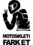 Motosikleti Farket Mini Sticker Etiket Modeli 1