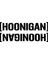Hoonigan Mini Sticker Etiket Modeli 1