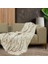 Softmicro Etnik Desenli Boho 180X220 cm Koltuk Örtüsü Şalı, Kanepe Örtüsü, Tv Battaniyesi Camel 2