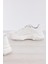 Bağcıklı Yüksek Taban Kadın Sneaker 4