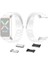 Oppo Watch Free 18 mm Çevirici Metal Kordon Kayış Adaptörü Set - AL3145 3
