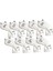 Golf Şapkası Pu Golf Ipucu Koruma Kalın Eğitim Ekipmanı Aksesuarları Putter 9pcs Demir Beyaz (Yurt Dışından) 2
