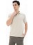 Erkek %100 Pamuk Basic Polo Yaka Regular Fit T-shirt Y25374351201 4