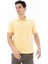 Erkek %100 Pamuk Basic Polo Yaka Regular Fit T-shirt Y25374351201 4
