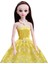 60CM Barbie Bebek Kutulu Oyuncak Seti - Sarı (Yurt Dışından) 1