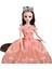 60CM Barbie Bebek Kutulu Oyuncak Seti - Turuncu (Yurt Dışından) 1
