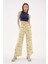 Desenli Pantolon Sarı 1