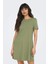 Kadın Onlmay %100 Pamuk Mini Elbise 15202971 Haki 3