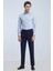 Mavi Slim Fit Dokuma Klasik Pamuk Karışımlı Gömlek 2