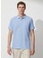 Polo Yaka Açık Mavi Erkek T-Shirt 4A9000000002 1