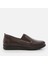 01AYH262850A480 Hakiki Deri Kahve Kadın Loafer 1
