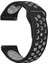 Tecno Watch 2 Kordon Delikli Çift Renk Silikon Antrasit 1