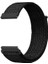 Casestreet Tecno Watch 2 Kordon Cırtcırt Kumaş Ayarlanabilir Siyah 1