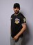 Los Angeles Siyah Sarı Renk Spor Giyim T Shirt 1